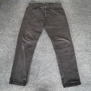 Alex Crane‎ Jeans Mens 32x29 Gray Button Fly Sustainable Minimalist Casual Denim
